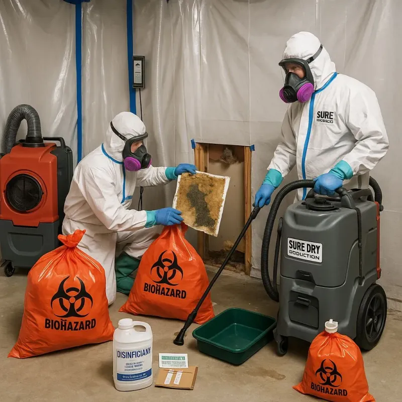 Contaminated Water Handling Protocols process in Willard, OH
