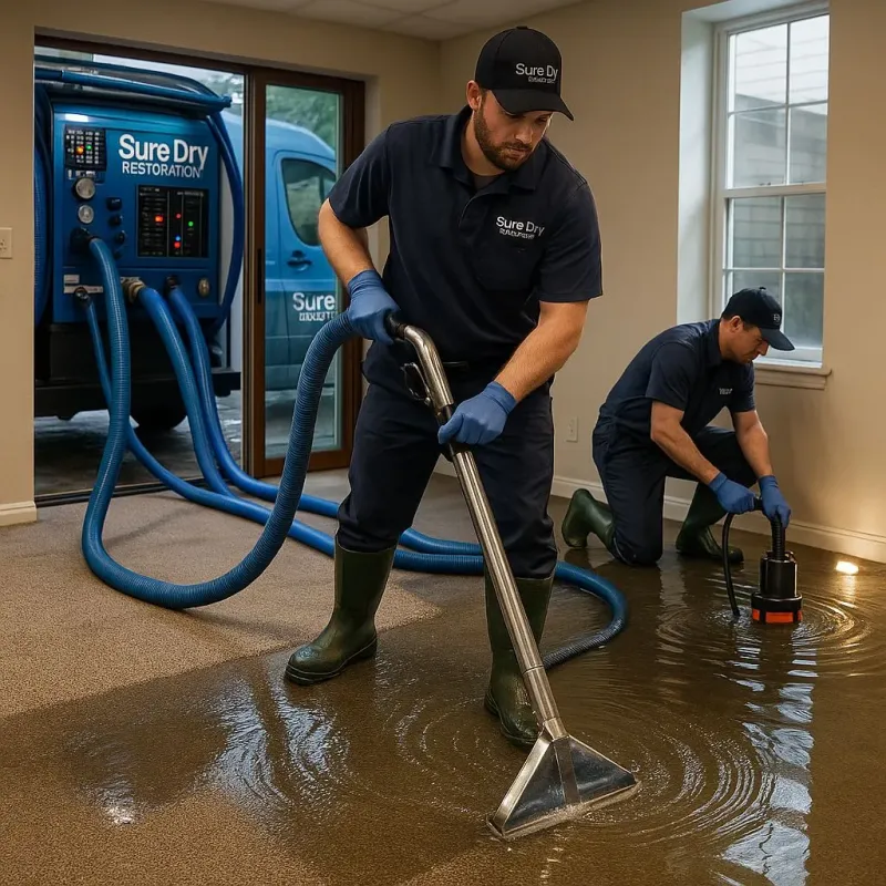 Water Extraction and Removal process in Willard, OH